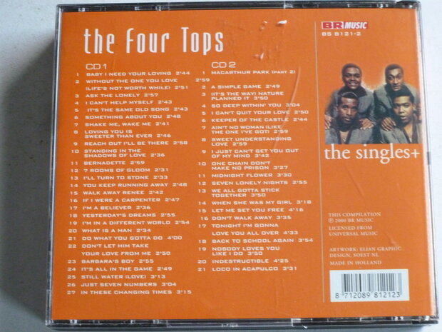 The Four Tops - The Singles + (2 CD)