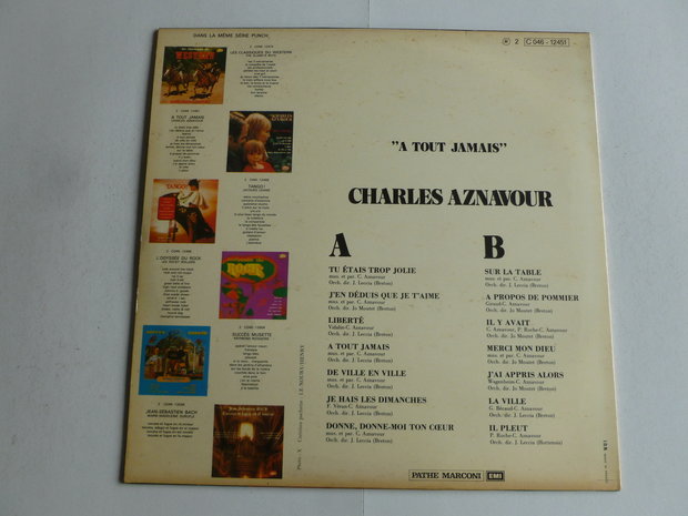 Charlez Aznavour - A Tout Jamais (LP)