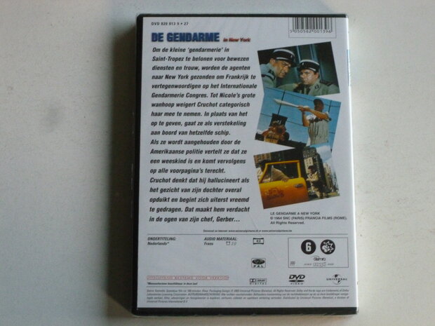 Louis de Funes - De Gendarme in New York (DVD) Nieuw