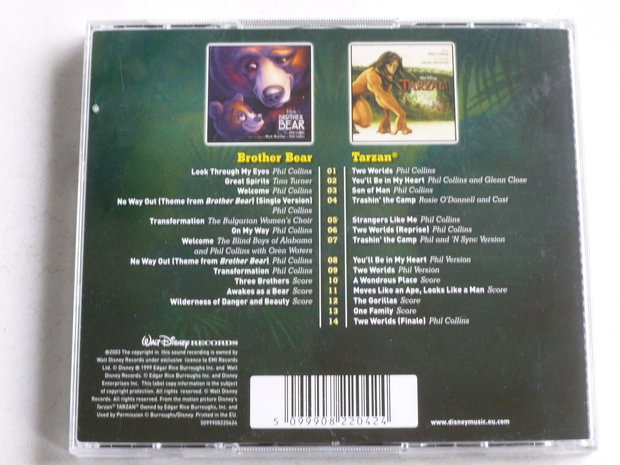 Disney Brother Bear + Tarzan (2 CD)