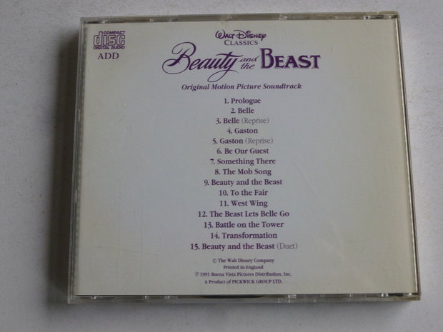 Beauty and the Beast - Soundtrack 1991