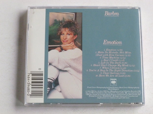 Barbra Streisand - Emotion