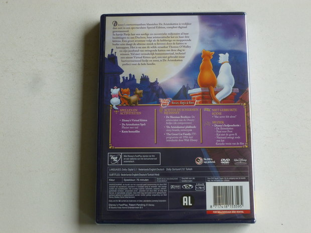 De Aristokatten - Disney / Special Edition (DVD) Nieuw