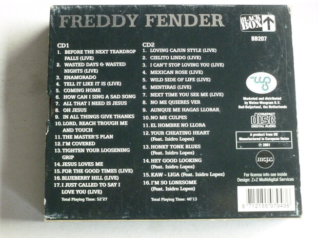 Freddy Fender - Wasted Days & Wasted Nights (2 CD)