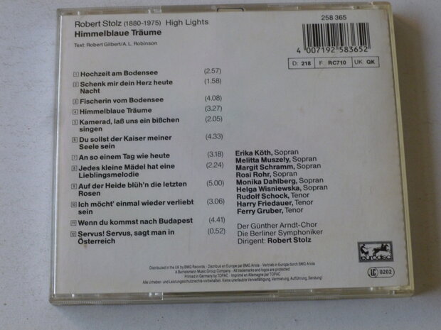 Robert Stolz - Himmelblaue Träume
