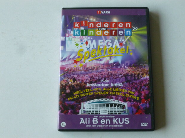 kaart Scully Schepsel Kinderen voor Kinderen 29 - Mega Spektakel in de Amsterdam Arena (DVD) -  Tweedehands CD