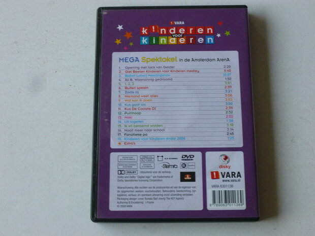 Kinderen voor Kinderen 29 - Mega Spektakel in de Amsterdam Arena (DVD)