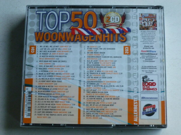 Top 50 Woonwagenhits 4 (2 CD) Nieuw