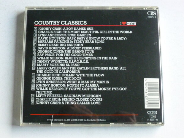 Country Classics - i love country