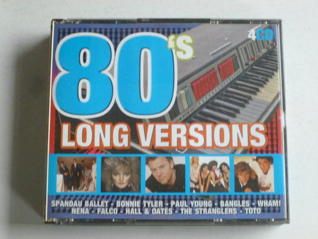 80's - Long Versions (4 CD)