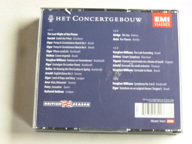 Het Concertgebouw - British Season (4 CD) EMI