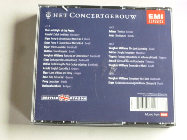 Het Concertgebouw - British Season (4 CD) EMI