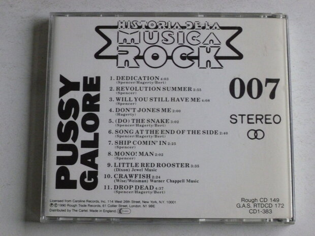 Pussy Galore - Historia de la Musica Rock