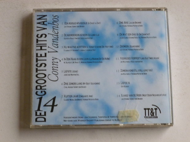 Conny Vandenbos - De 14 Grootste Hits