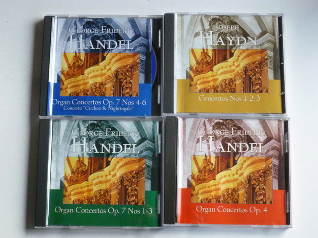 Handel, Haydn - Organ Concertos / Ivan Sokol (4 CD)