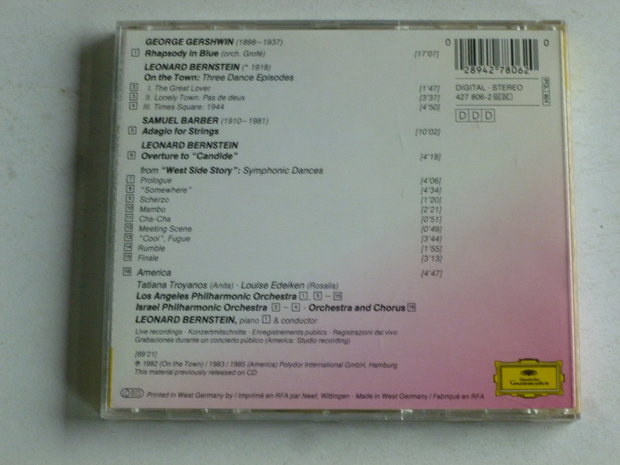 Gershwin - Rhapsody in Blue / Bernstein