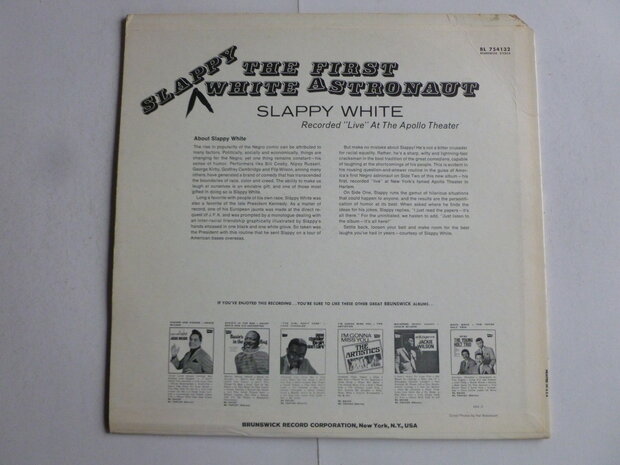 The First Slappy White Astronaut  - Bill Cosby (LP)