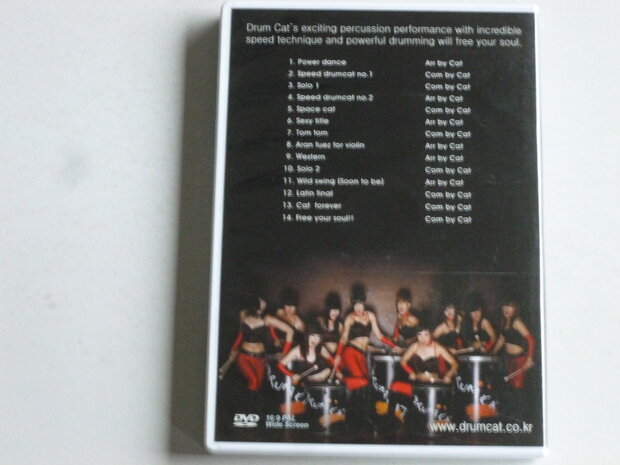 Drumcat - Female Percussion Group (DVD) Gesigneerd