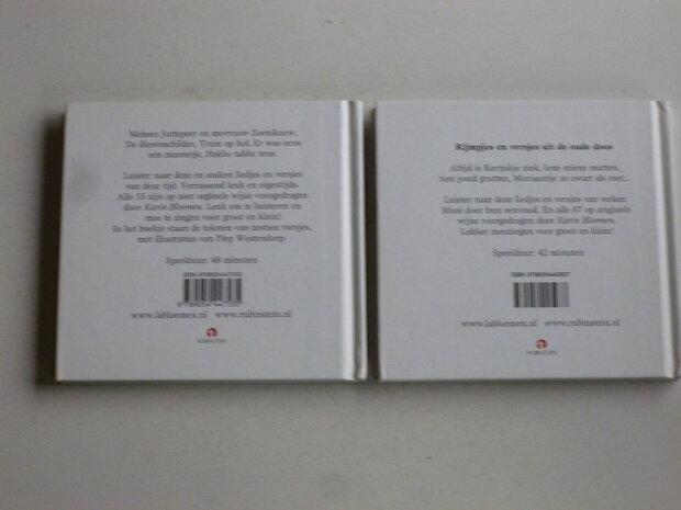 Rijmpjes en Versjes uit de oude & nieuwe doos / Karin Bloemen (2 CD)