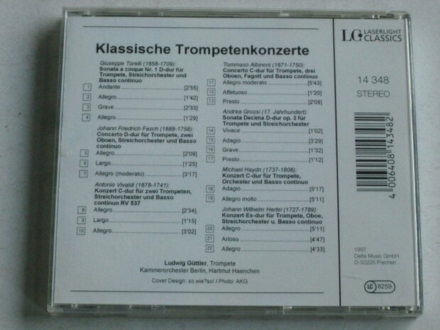 Klassische Trompeten konzerte - Ludwig Güttler