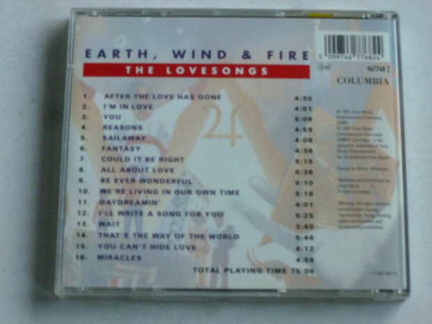 Earth Wind & Fire - The Love Songs