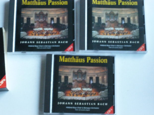 Matthäus Passion - J.S. Bach / Pieter Jan Leusink (3 CD)