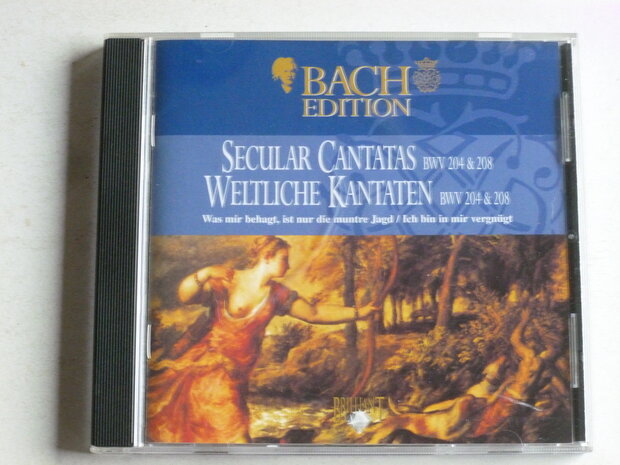 Bach - Secular Cantatas bwv 204&208 / Peter Schreier, Edith Mathis