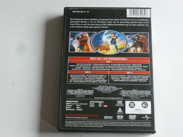 Back to the Future Trilogy - Steven Spielberg (3 DVD)