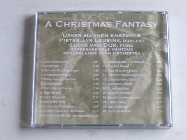 A Christmas Fantasy - Urker Mannen Ensemble, Louis van Dijk