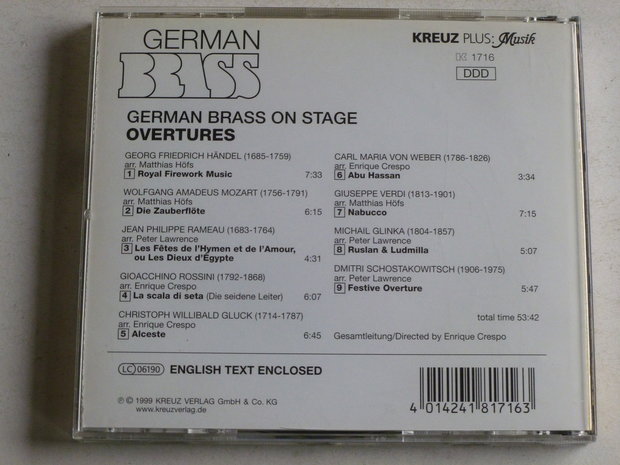 German Brass - On Stage / Overtures