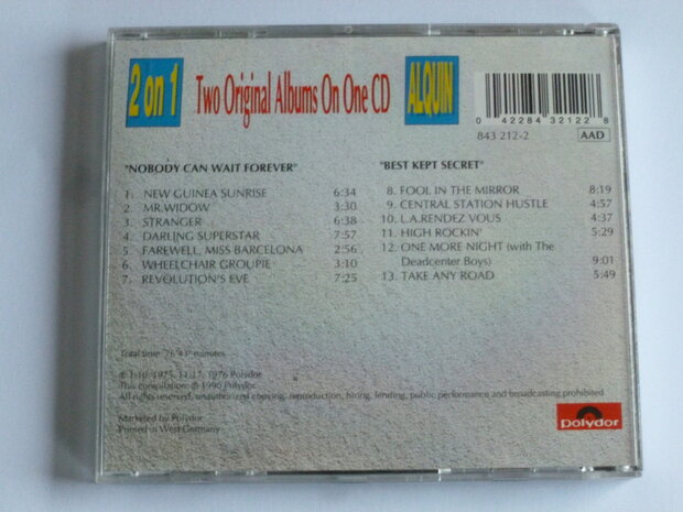 Alquin - Nobody can wait forever + Best kept secret