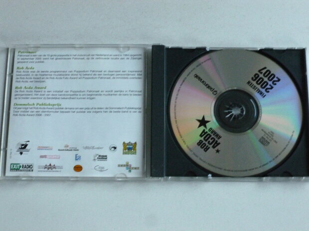 Rob Acda Award Finalisten 2006/ 2007