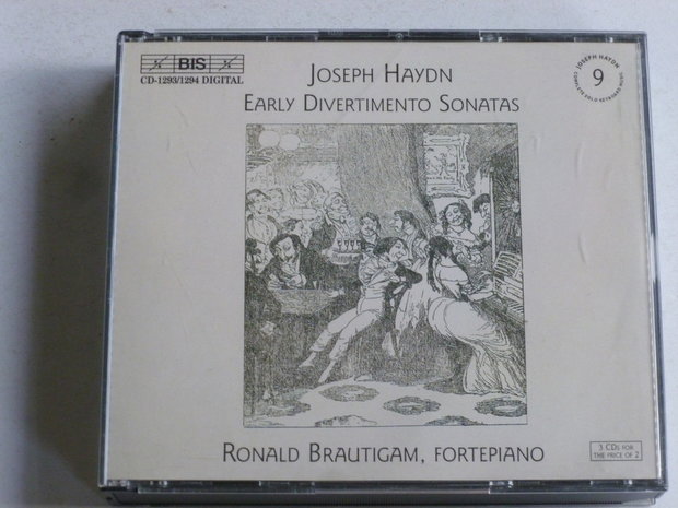 Joseph Haydn - Early Divertimento Sonatas / Ronald Brautigam (3 CD)