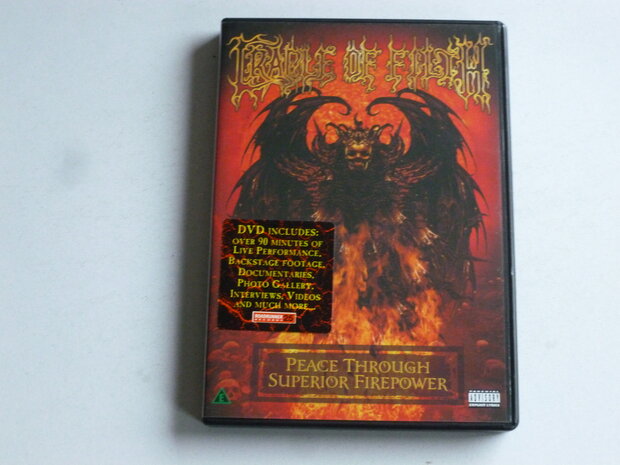 Cradle of Filth - Peace Through Superior Firepower (DVD)