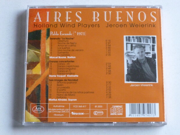 Aires Buenos - Pablo Escande / Holland Wind Players, Jeroen Weierink