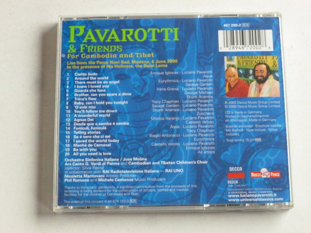 Pavarotti & Friends for Cambodia and Tibet