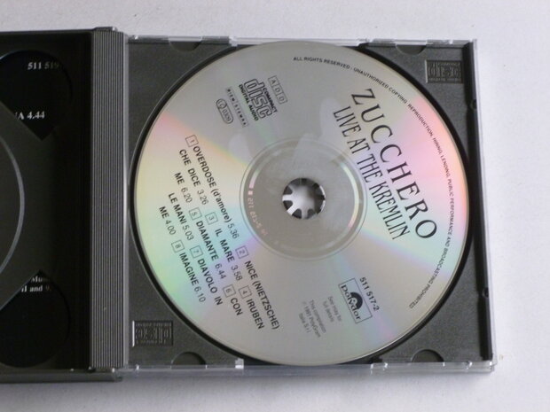 Zucchero - Uykkepo / Live at the Kremlin (2 CD)