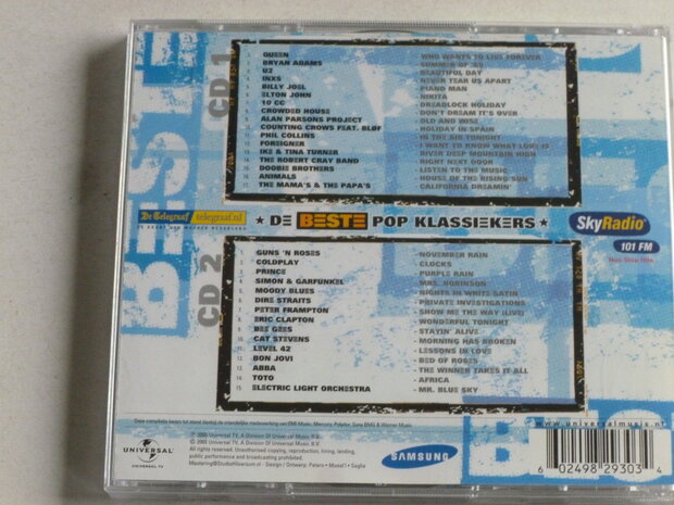 De Beste Pop Klassiekers (2 CD)