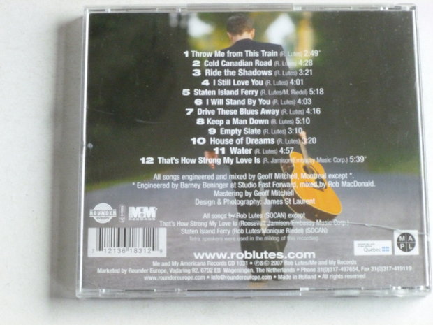 Rob Lutes - Ride the Shadows (Gesigneerd)