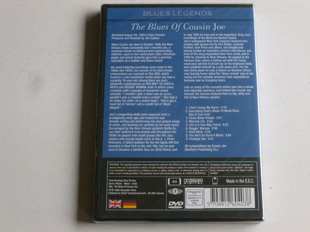 The Blues of Cousin Joe (DVD) Nieuw