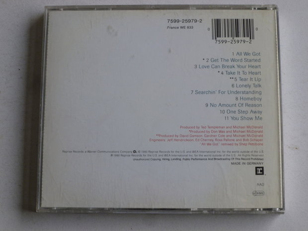 Michael McDonald - Take it to Heart