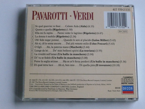 Pavarotti - Verdi