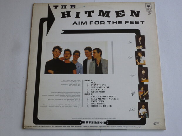 The Hitmen - Aim for the Feet (LP)