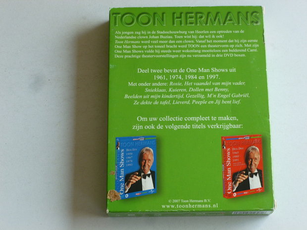 Toon Hermans - Deel Twee / 1961, 1974, 1984, 1997 One Man Show (4 DVD)