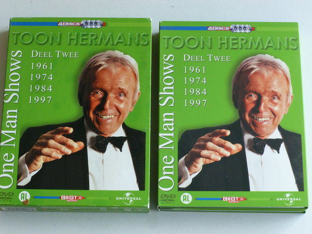 Toon Hermans - Deel Twee / 1961, 1974, 1984, 1997 One Man Show (4 DVD)