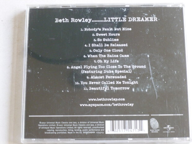 Beth Rowley - Little Dreamer