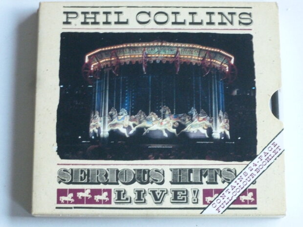 Phil Collins - Serious Hits / Live (incl. boekje)