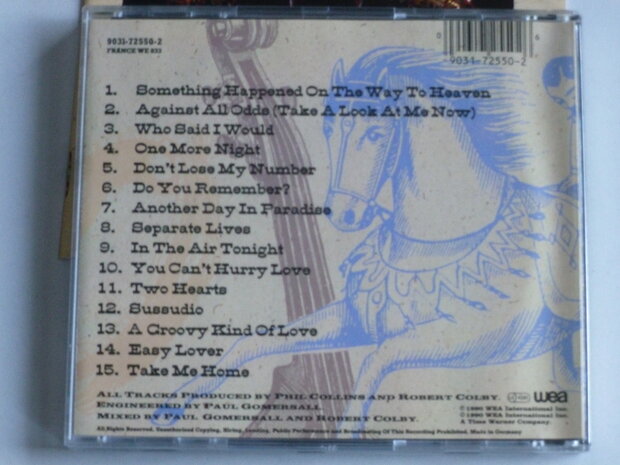 Phil Collins - Serious Hits / Live (incl. boekje)