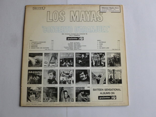 Los Mayas - Concerto D' Aranjuez (LP)