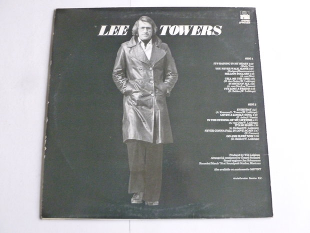 Lee Towers - It's raining in my heart (LP)